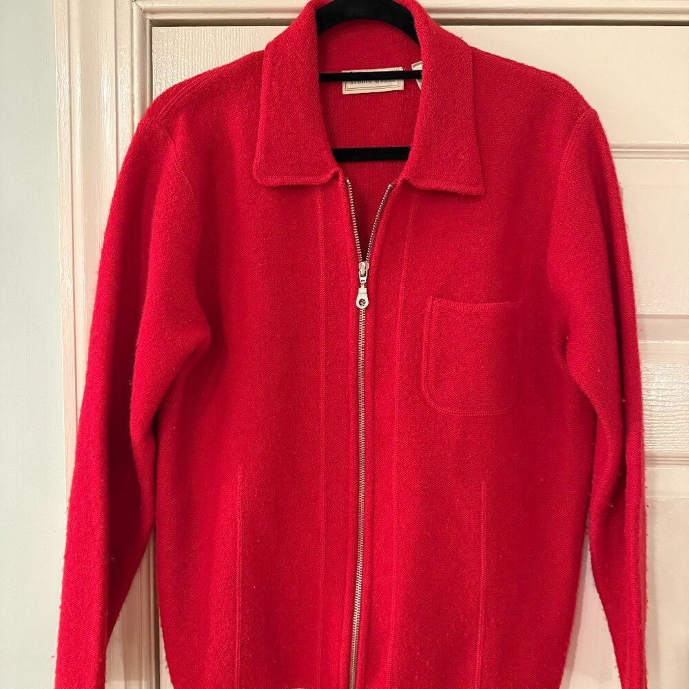 Studio Works Wool Zip Cardigan /Jacket - Size Small - Good Condition